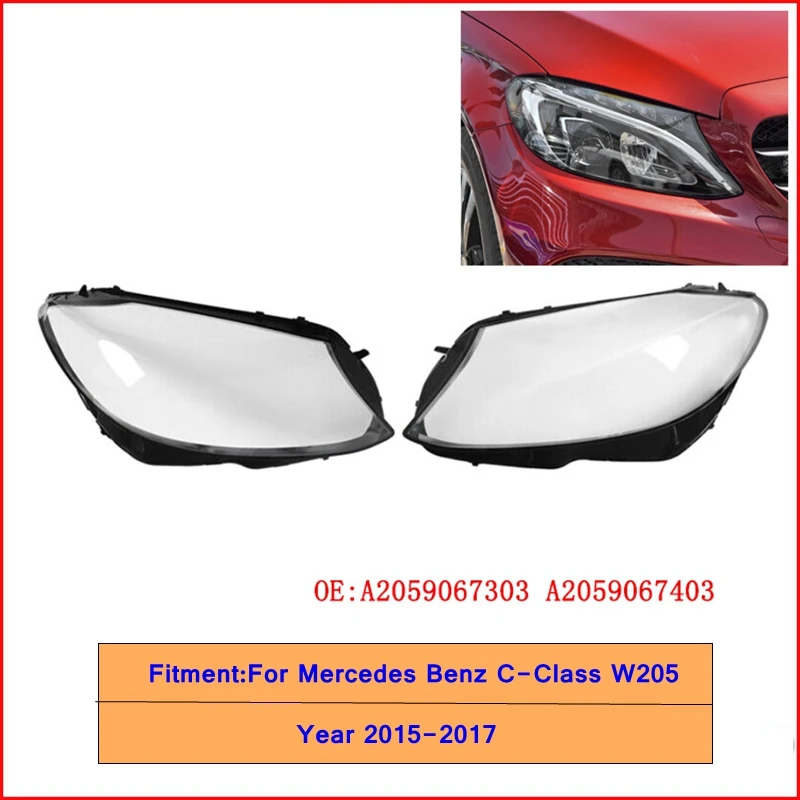 Left Right Headlamp Cover Transparent Lampshade Headlight Lens Shell For Mercedes Benz W205 C180 C200 C260L C280 C300 2015-2018
Left Right Headlamp Cover Transparent Lampshade Headlight Lens Shell For Mercedes Benz W205 C180 C200 C260L C280 C300 2015-2018