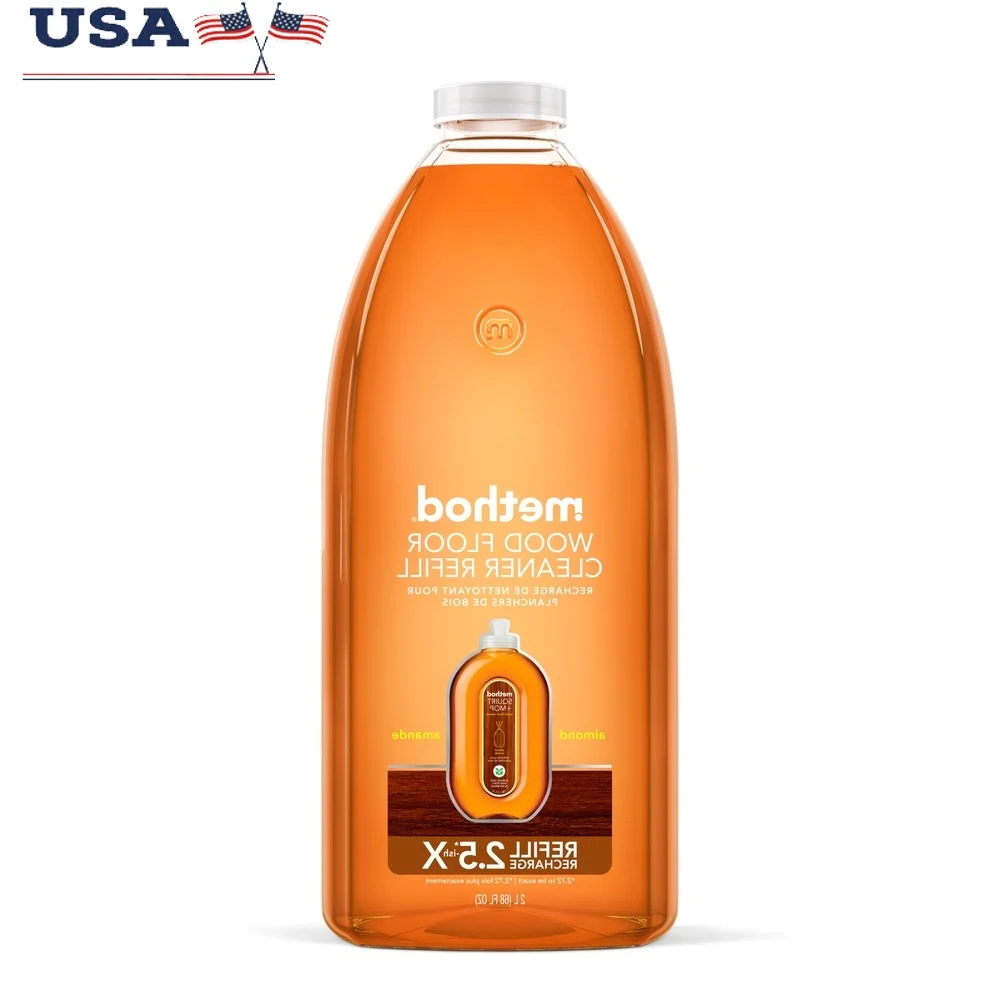 Hardwood Floor Cleaner Refill Almond No Rinse Eco Friendly Cruelty Free Ergonomic Nozzle One Step Cleaning Indoor Use 68oz
Hardwood Floor Cleaner Refill Almond No Rinse Eco Friendly Cruelty Free Ergonomic Nozzle One Step Cleaning Indoor Use 68oz
