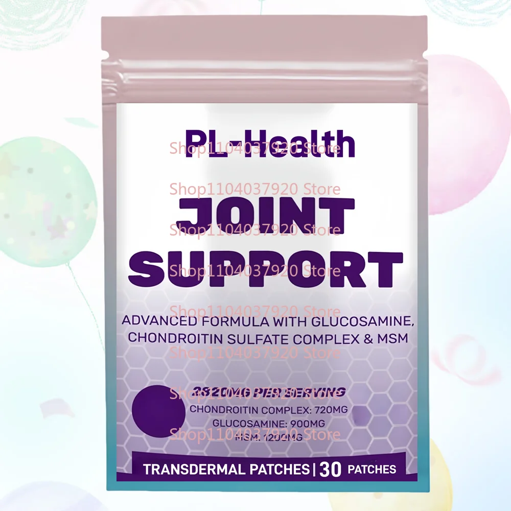 30 Patches Joint Support Transdermal Patches With Glucosamine Chondroitin, MSM - Knee Pain Joints Health
30 Patches Joint Support Transdermal Patches With Glucosamine Chondroitin, MSM - Knee Pain Joints Health