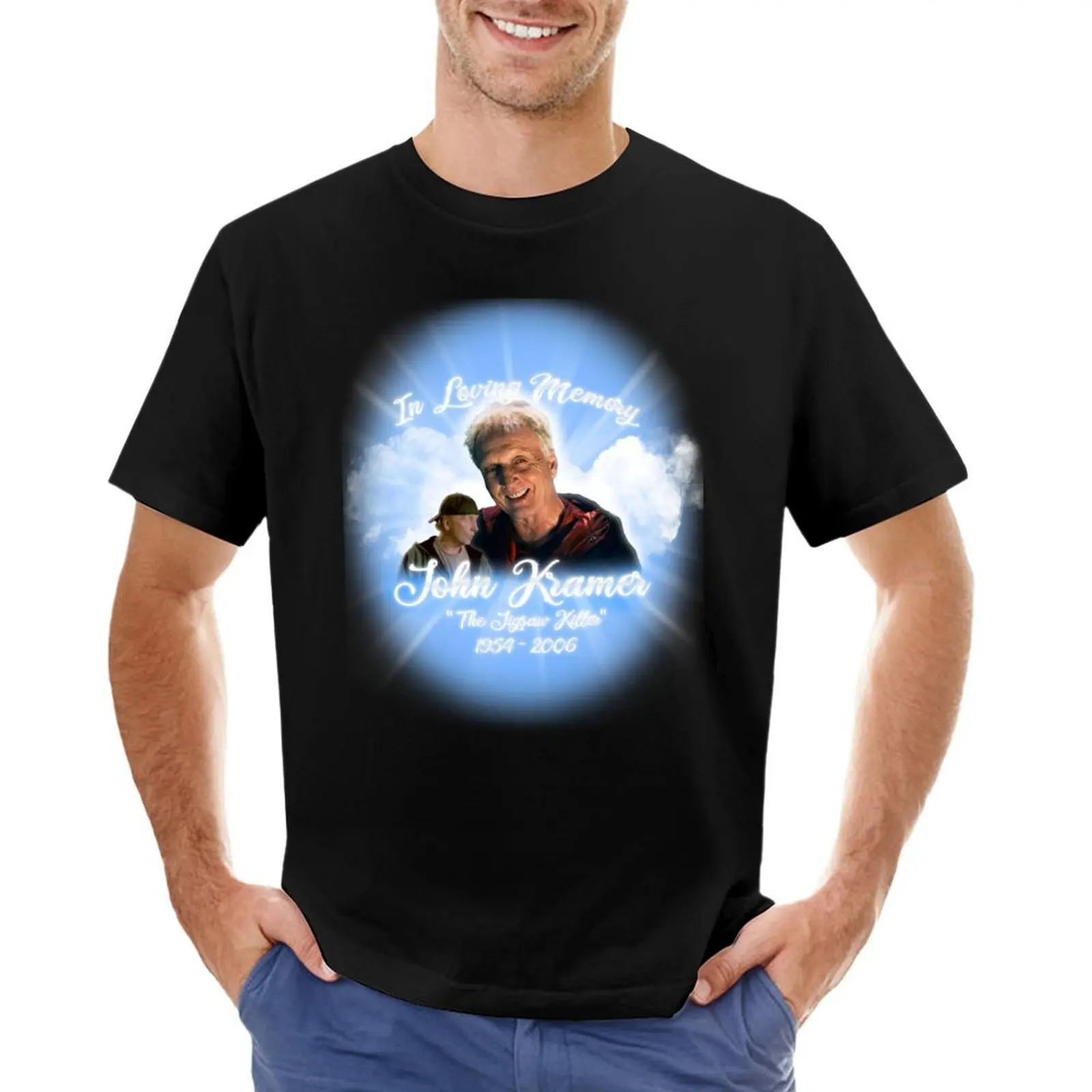 John Kramer Jigsaw Memorial T-Shirt Aesthetic clothing vintage graphic tee street wear mens graphic t-shirts hip hop
John Kramer Jigsaw Memorial T-Shirt Aesthetic clothing vintage graphic tee street wear mens graphic t-shirts hip hop