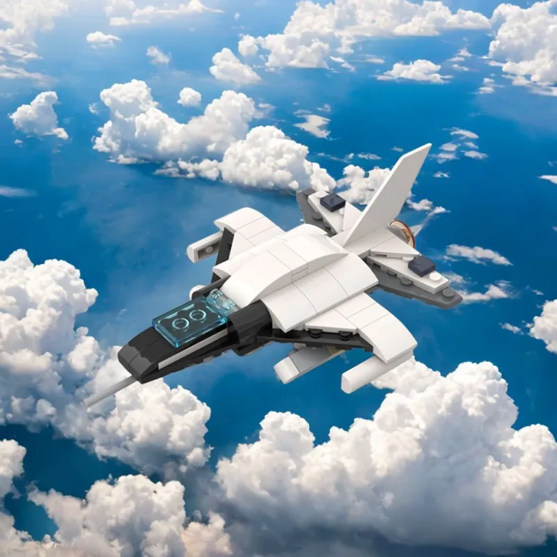 99PCS Authentic F-16 Design MOC - Iconic Fighter Jet Model Building Blocks for Display.
99PCS Authentic F-16 Design MOC - Iconic Fighter Jet Model Building Blocks for Display.