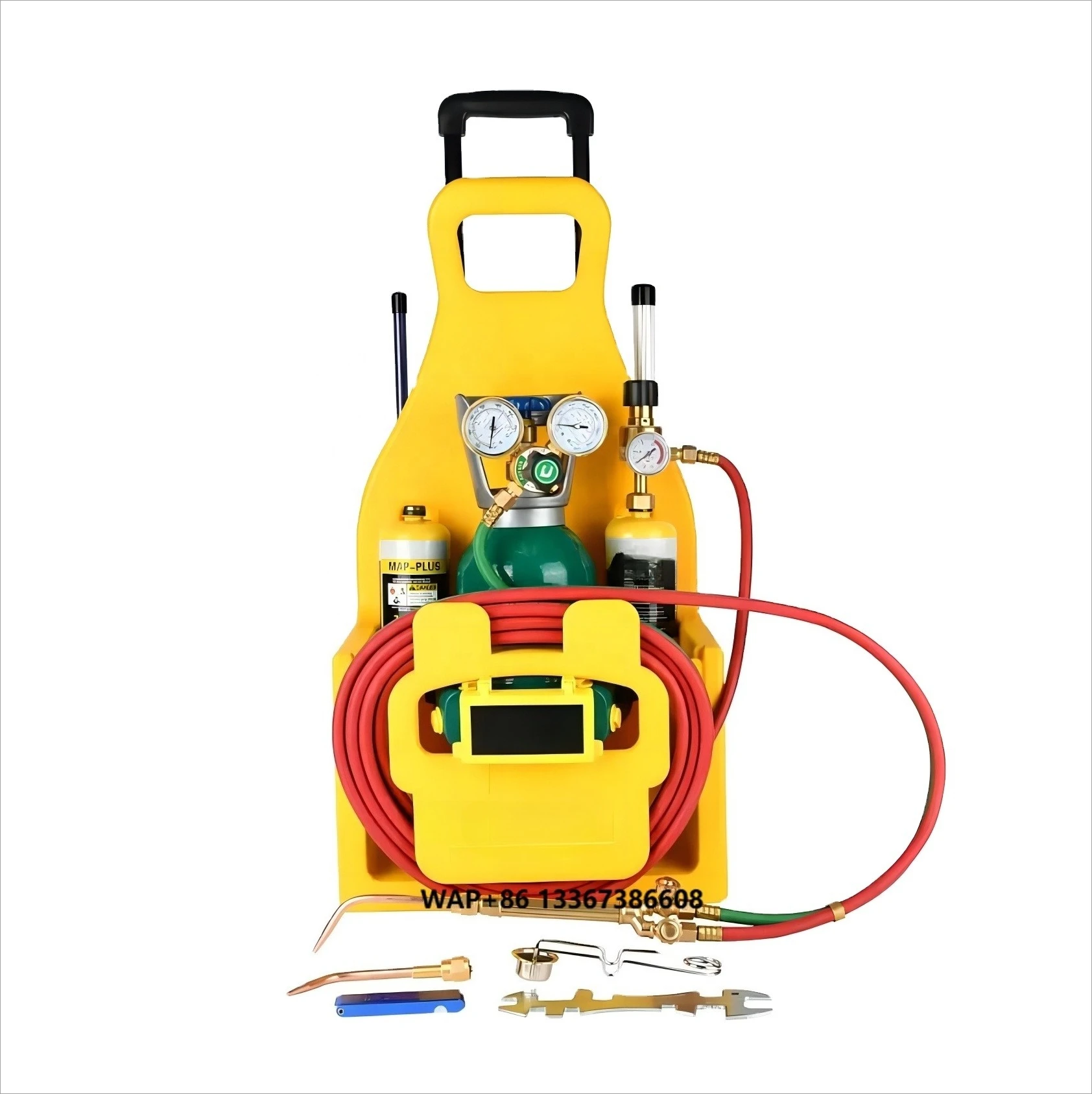 Newly Launched Portable Oxygen MAPP Gas Welding Cutting Torch Kit
Newly Launched Portable Oxygen MAPP Gas Welding Cutting Torch Kit