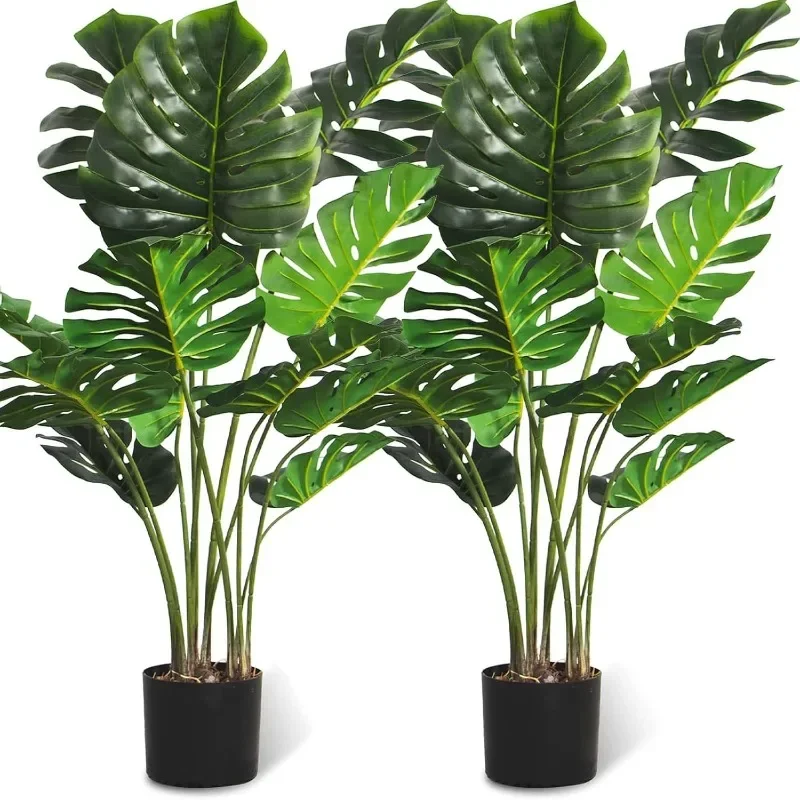 Artificial Monstera Plant Tall Fake Plant Potted Faux Tropical Floor Plants Indoor Decorative Artificial Palm Trees
Artificial Monstera Plant Tall Fake Plant Potted Faux Tropical Floor Plants Indoor Decorative Artificial Palm Trees