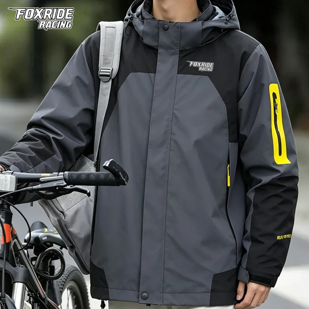 FOXRIDE RACING Cycling Jacket Man Waterproof Motorcycle Mountain Bike Clothing Chaqueta Ciclismo Hombre MTB Bicycle Windbreaker
FOXRIDE RACING Cycling Jacket Man Waterproof Motorcycle Mountain Bike Clothing Chaqueta Ciclismo Hombre MTB Bicycle Windbreaker