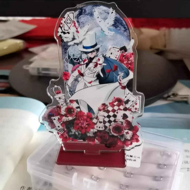 Акриловая стоячая доска Детектив Конан Аниме Периферийные устройства Kuroba Kaito Красивое украшение для рабочего стола Изысканные праздничные подарки
Акриловая стоячая доска Детектив Конан Аниме Периферийные устройства Kuroba Kaito Красивое украшение для рабочего стола Изысканные праздничные подарки