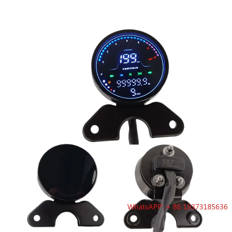 Светодиодный спидометр для мотоцикла RT250-C CG125 с передачей об/мин 1-5
Светодиодный спидометр для мотоцикла RT250-C CG125 с передачей об/мин 1-5