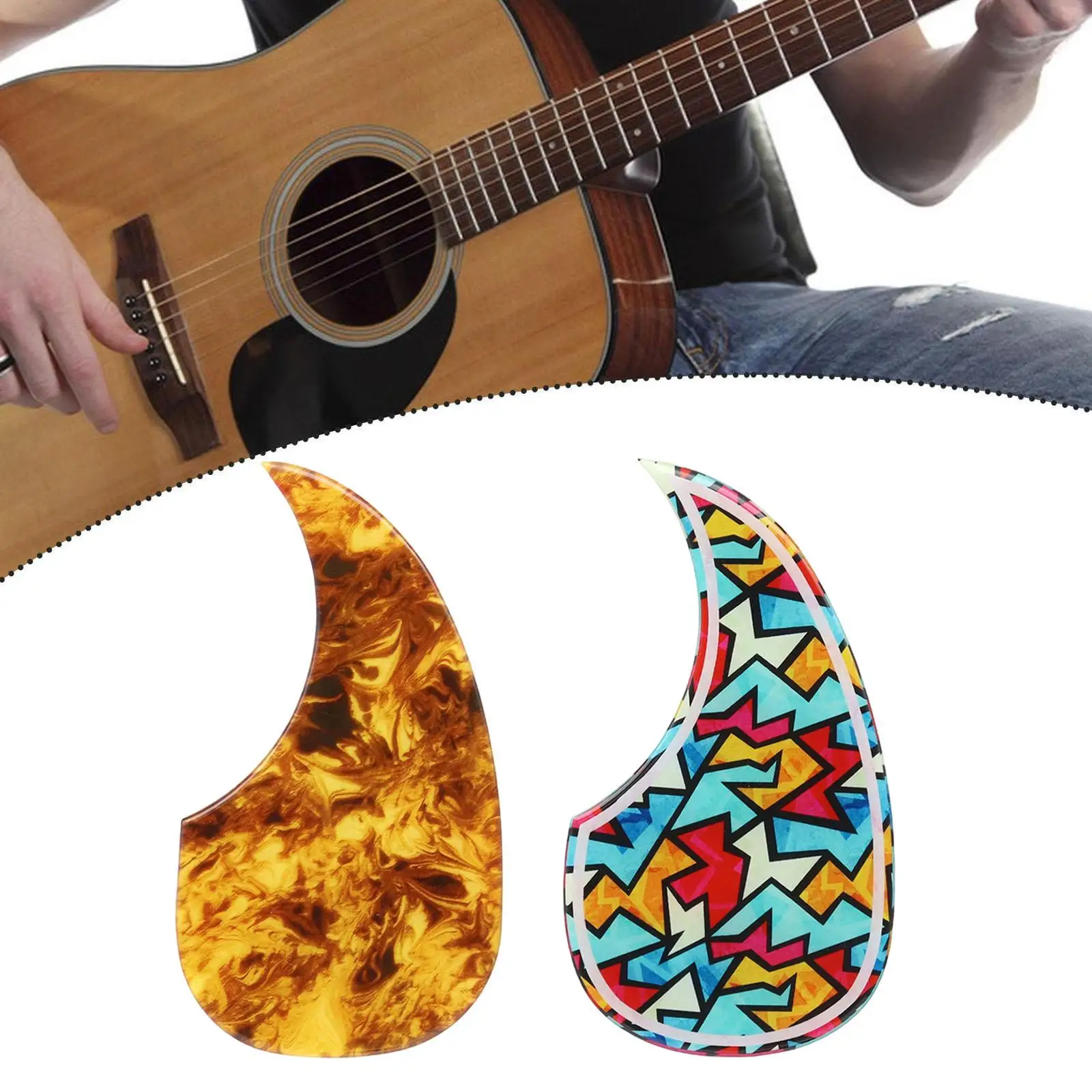 Acoustic Guitar Pickguard Self Adhesive Anti Scratch Guard Plate PVC Protector Accessory for Acoustic Guitar Setup Kit
Acoustic Guitar Pickguard Self Adhesive Anti Scratch Guard Plate PVC Protector Accessory for Acoustic Guitar Setup Kit