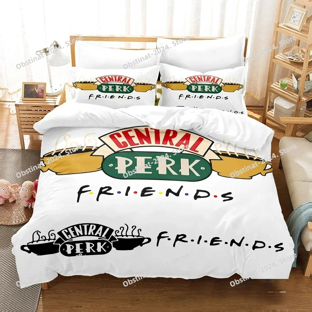 Friends Tv Show Comedy Style Bedding Set Duvet Cover Full Queen King Size Pillowcase Bed Printed Aldult Kid Bedroom Single Twin
Friends Tv Show Comedy Style Bedding Set Duvet Cover Full Queen King Size Pillowcase Bed Printed Aldult Kid Bedroom Single Twin