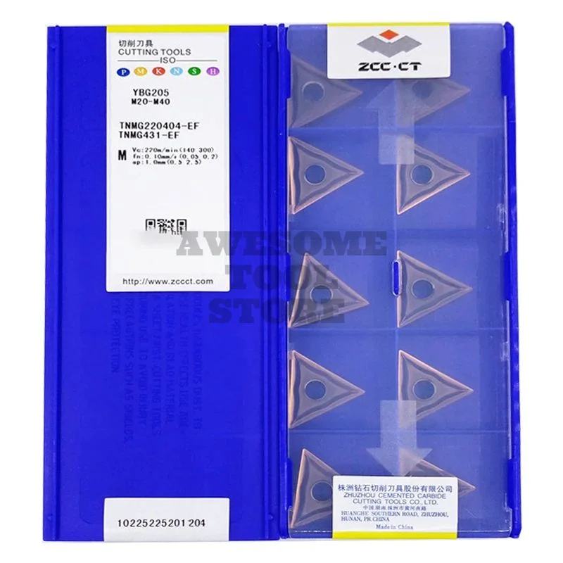ZCCCT Original TNMG220404-EF TNMG220408-EF YBG202 YBG205 Carbide Insert Turning Tools for Metalworking And Machining
ZCCCT Original TNMG220404-EF TNMG220408-EF YBG202 YBG205 Carbide Insert Turning Tools for Metalworking And Machining
