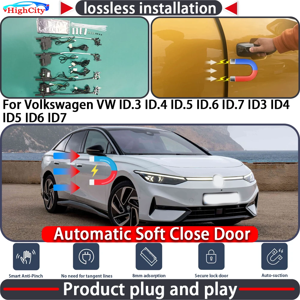 Closing Door Lock Actuator for Volkswagen VW ID.3 ID.4 ID.5 ID.6 ID.7 ID3 ID4 ID5 ID6 ID7 Soft Close Power Latch System Auto
Closing Door Lock Actuator for Volkswagen VW ID.3 ID.4 ID.5 ID.6 ID.7 ID3 ID4 ID5 ID6 ID7 Soft Close Power Latch System Auto
