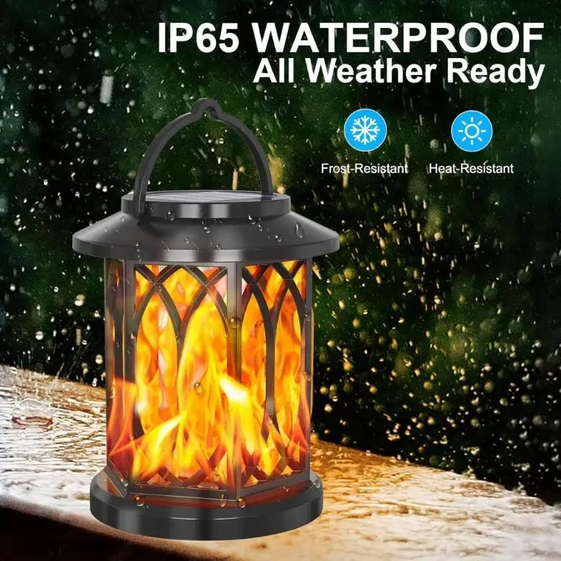Solar Hanging Lamp With Flame Effect Creative LED Solar Courtyard Lamp For Garden Patio And Yard Decoration Enduring M4YD
Solar Hanging Lamp With Flame Effect Creative LED Solar Courtyard Lamp For Garden Patio And Yard Decoration Enduring M4YD