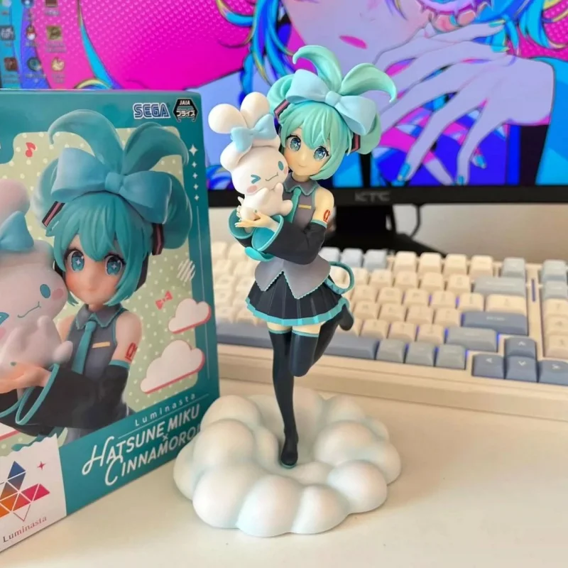 Sega оригинальный запас Luminasta Hatsune Miku булочка с корицей Sanrio большая уша собака аниме персонаж игрушки для детей рождественские подарки
Sega оригинальный запас Luminasta Hatsune Miku булочка с корицей Sanrio большая уша собака аниме персонаж игрушки для детей рождественские подарки