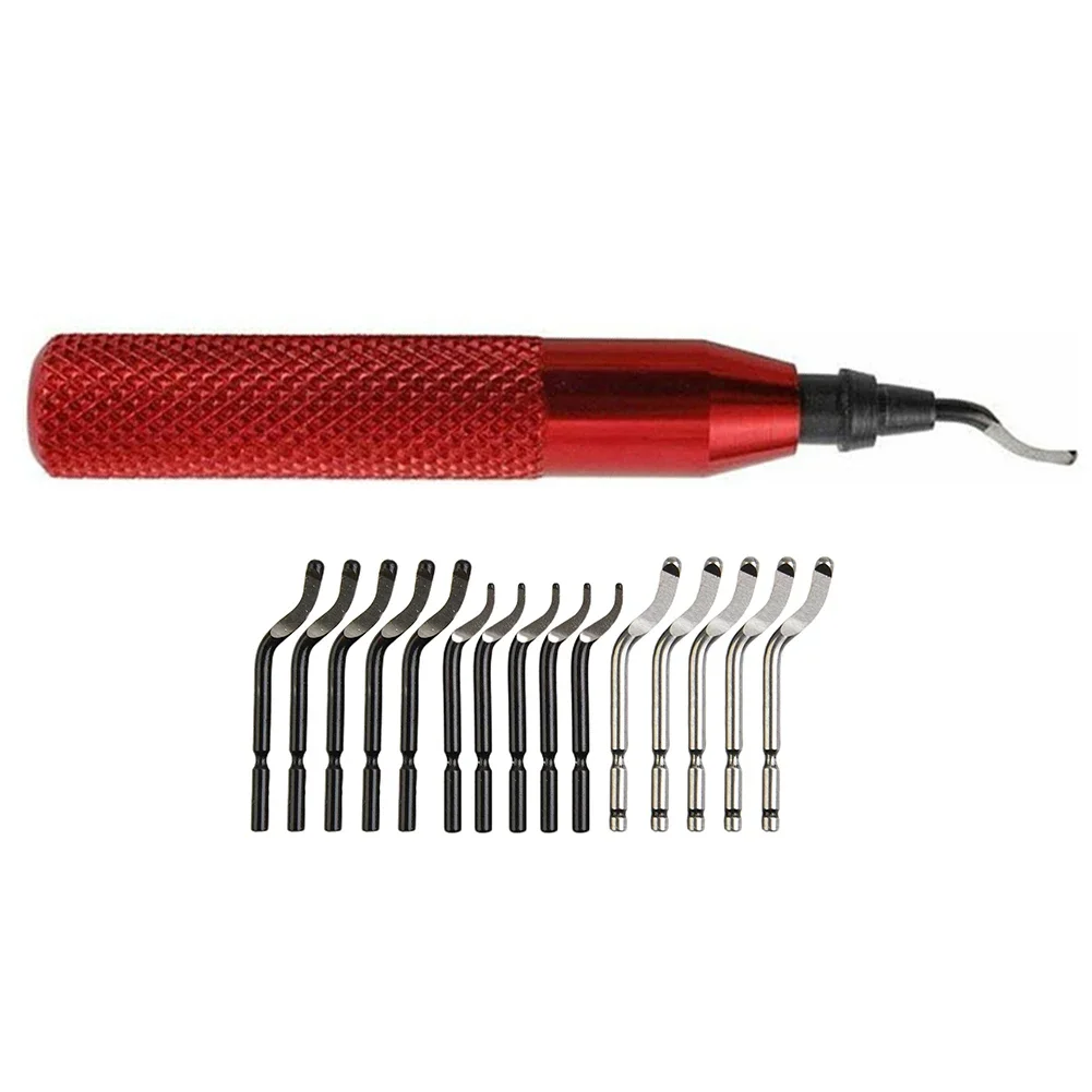 RB3000 Hand Deburring Tool Kit Includes 16 Blades for Wood Stainless Steel and Small Holes Perfect for DIY Projects
RB3000 Hand Deburring Tool Kit Includes 16 Blades for Wood Stainless Steel and Small Holes Perfect for DIY Projects