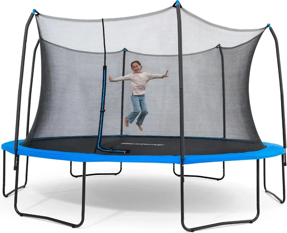 Bestway Xtreme Air 10FT 12FT 15FT Outdoor Trampoline for Kids and Adults, No-Gap Security Enclosure Net, Foam-Padded Poles, Fast
Bestway Xtreme Air 10FT 12FT 15FT Outdoor Trampoline for Kids and Adults, No-Gap Security Enclosure Net, Foam-Padded Poles, Fast