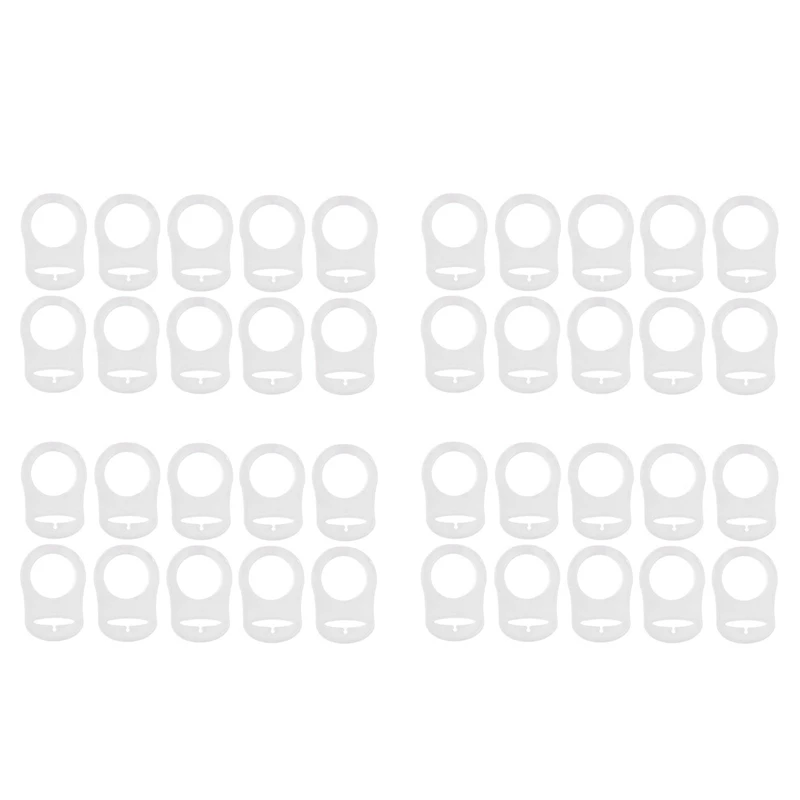 Eco-Friendly-40 Pcs Button Silicone Ring Mam Pacifier Holder Mannequin Clip Adapter Transparent
Eco-Friendly-40 Pcs Button Silicone Ring Mam Pacifier Holder Mannequin Clip Adapter Transparent