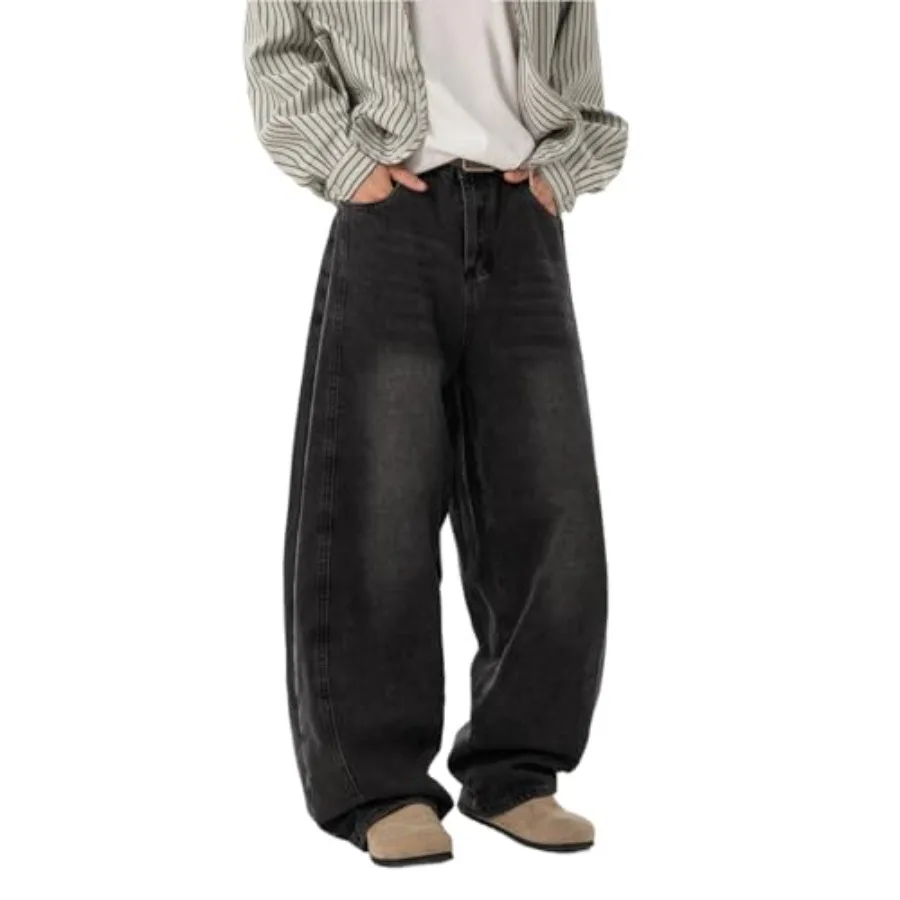 Mens Baggy Jeans Wide Leg Denim Pants Hip Hop Casual Loose Fit Long Trousers Streetwear Y2K
Mens Baggy Jeans Wide Leg Denim Pants Hip Hop Casual Loose Fit Long Trousers Streetwear Y2K