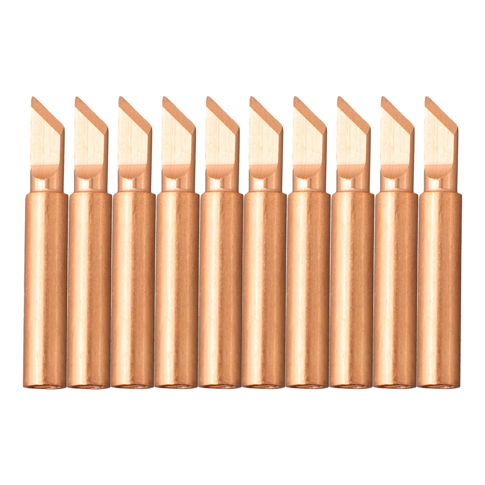 Copper Soldering Iron Tip 900M-T For SOJ/PLCC/SOP 200-480° Gold K Soldering Stations For 936 937 938 969 8586 852D
Copper Soldering Iron Tip 900M-T For SOJ/PLCC/SOP 200-480° Gold K Soldering Stations For 936 937 938 969 8586 852D