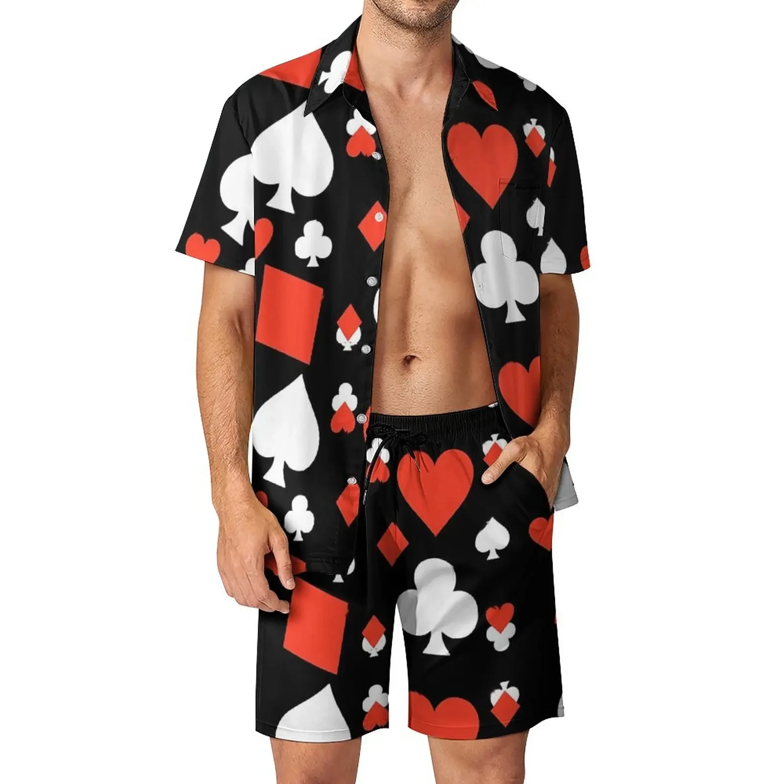 Casino Fun Poker Cards Shirt Sets 3D Print Men Casual Fashion Short Sleeves Shirts Oversized Beach Shorts Hawaiian Suits Clothes
Casino Fun Poker Cards Shirt Sets 3D Print Men Casual Fashion Short Sleeves Shirts Oversized Beach Shorts Hawaiian Suits Clothes