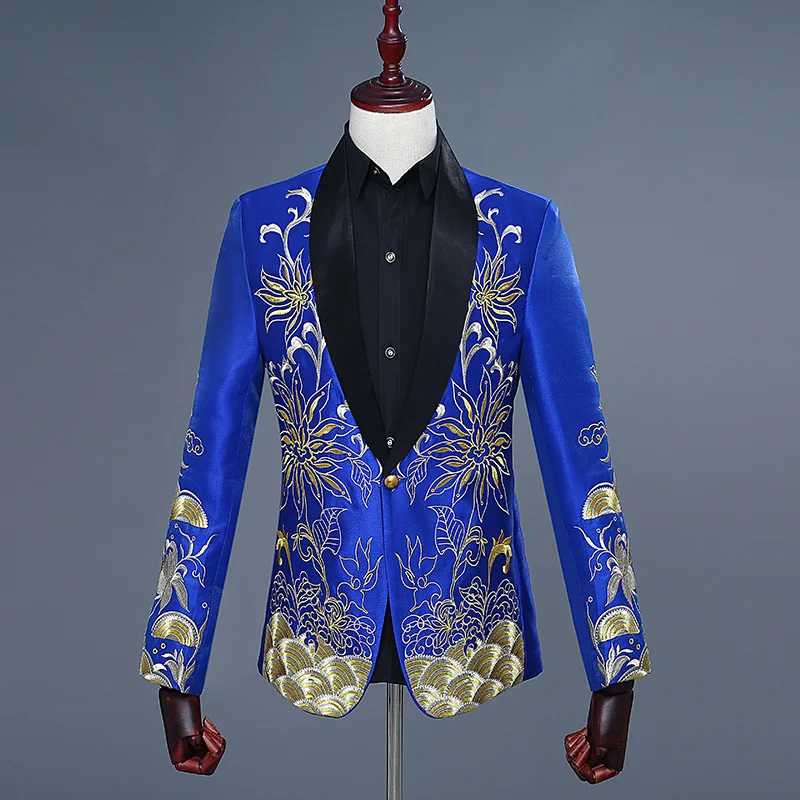 2024 Men's Groom Wedding Suit Computer Embroidered Satin Green Fruit Collar Performance Suit
2024 Men's Groom Wedding Suit Computer Embroidered Satin Green Fruit Collar Performance Suit