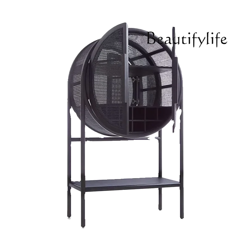 Nordic solid wood rattan dining side cabinet living room retro round bedroom entrance cabinet storage wine cabinet
Nordic solid wood rattan dining side cabinet living room retro round bedroom entrance cabinet storage wine cabinet