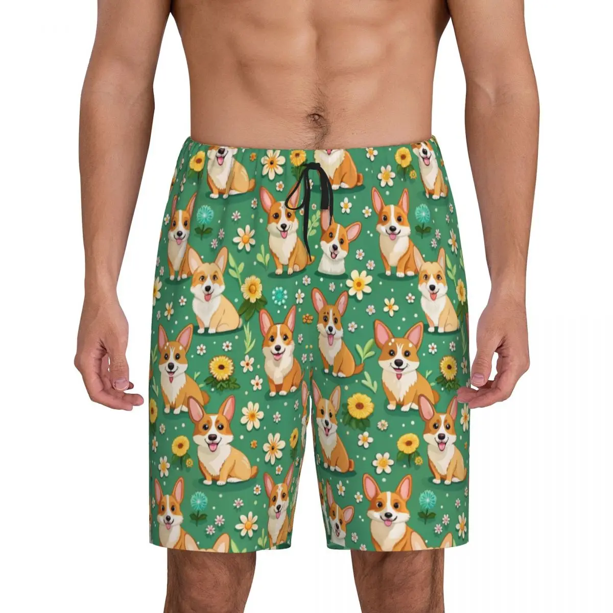 Custom Print Men Cute Pet Dog Corgi Pajama Bottoms Sleepwear Pjs Sleep Shorts with Pockets
Custom Print Men Cute Pet Dog Corgi Pajama Bottoms Sleepwear Pjs Sleep Shorts with Pockets