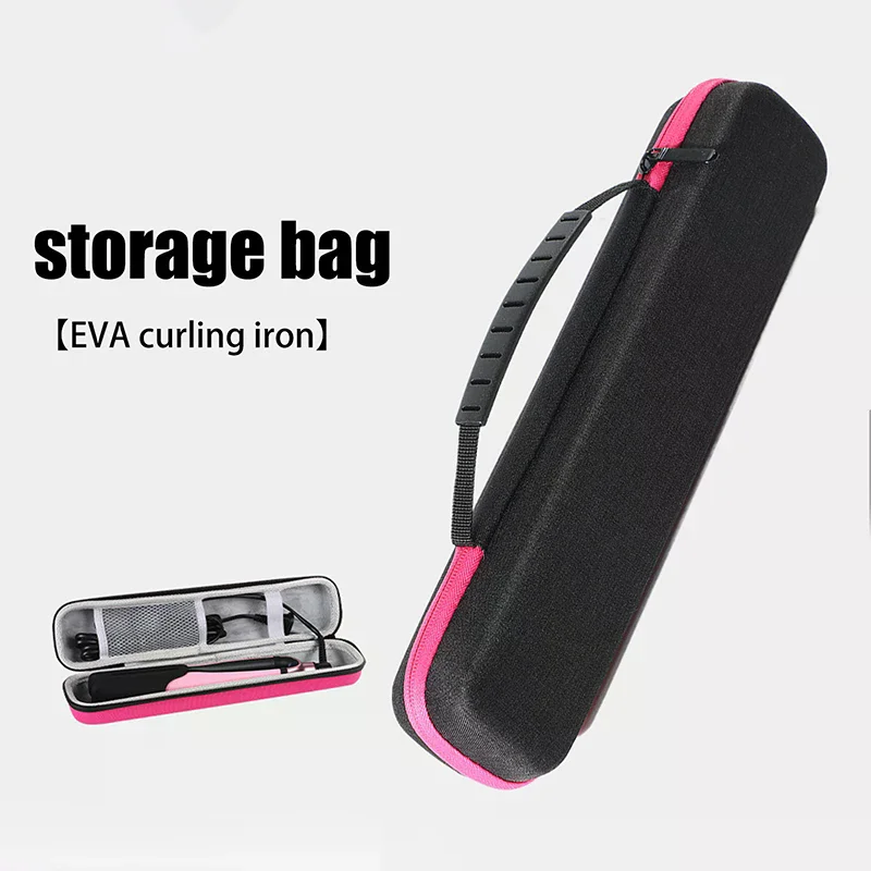 Hair Straightener Storage Bag Curling Iron Container EVA Handbag Curling Clip Carry Travel Case Waterproof And Anti-fall
Hair Straightener Storage Bag Curling Iron Container EVA Handbag Curling Clip Carry Travel Case Waterproof And Anti-fall