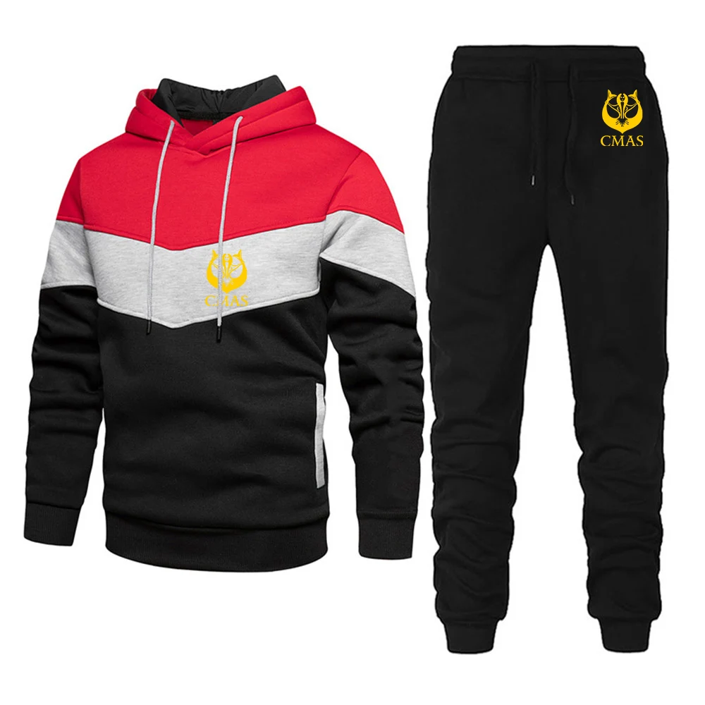 2025 Spring And Autumn Man's Scuba Diving CMAS Logo Print Sports Convenient Pullover Hooded Light Hoodies+Long Pants Suits
2025 Spring And Autumn Man's Scuba Diving CMAS Logo Print Sports Convenient Pullover Hooded Light Hoodies+Long Pants Suits