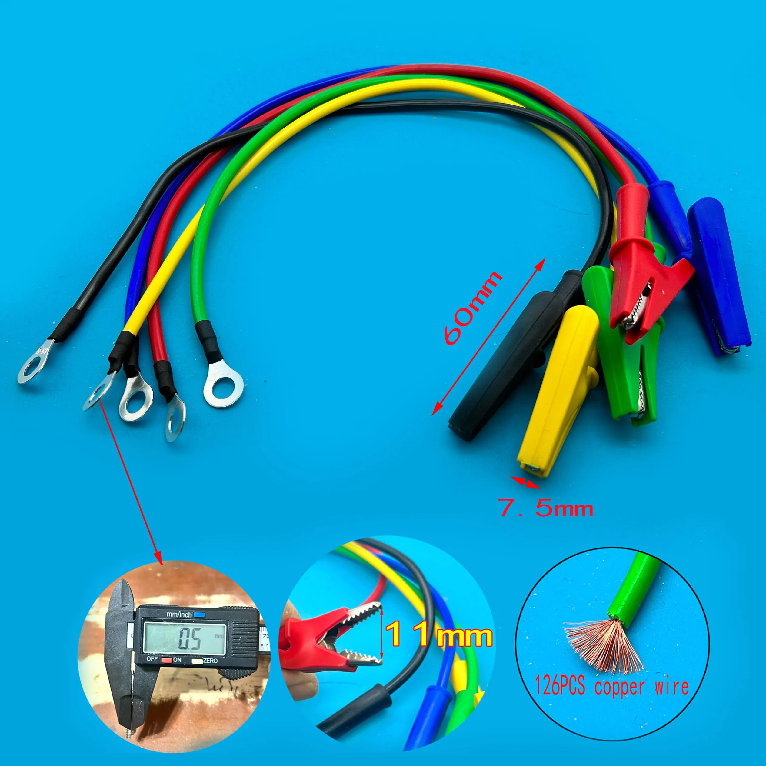 14AWG 30/50/100/150/200 см зажим «крокодил» к уплотнительному удлинителю M8 для зажима аккумулятора, кабеля, бытовых батарей
14AWG 30/50/100/150/200 см зажим «крокодил» к уплотнительному удлинителю M8 для зажима аккумулятора, кабеля, бытовых батарей