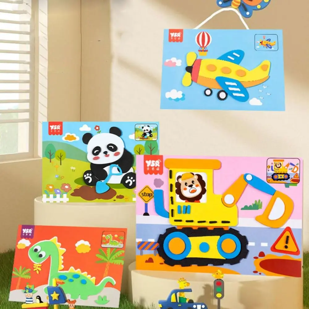 Paper 3D Stereoscopic Sticker Books Handmade Educational Toys DIY Paste Material Kit Cute Montessori Animals Sticker Book
Paper 3D Stereoscopic Sticker Books Handmade Educational Toys DIY Paste Material Kit Cute Montessori Animals Sticker Book