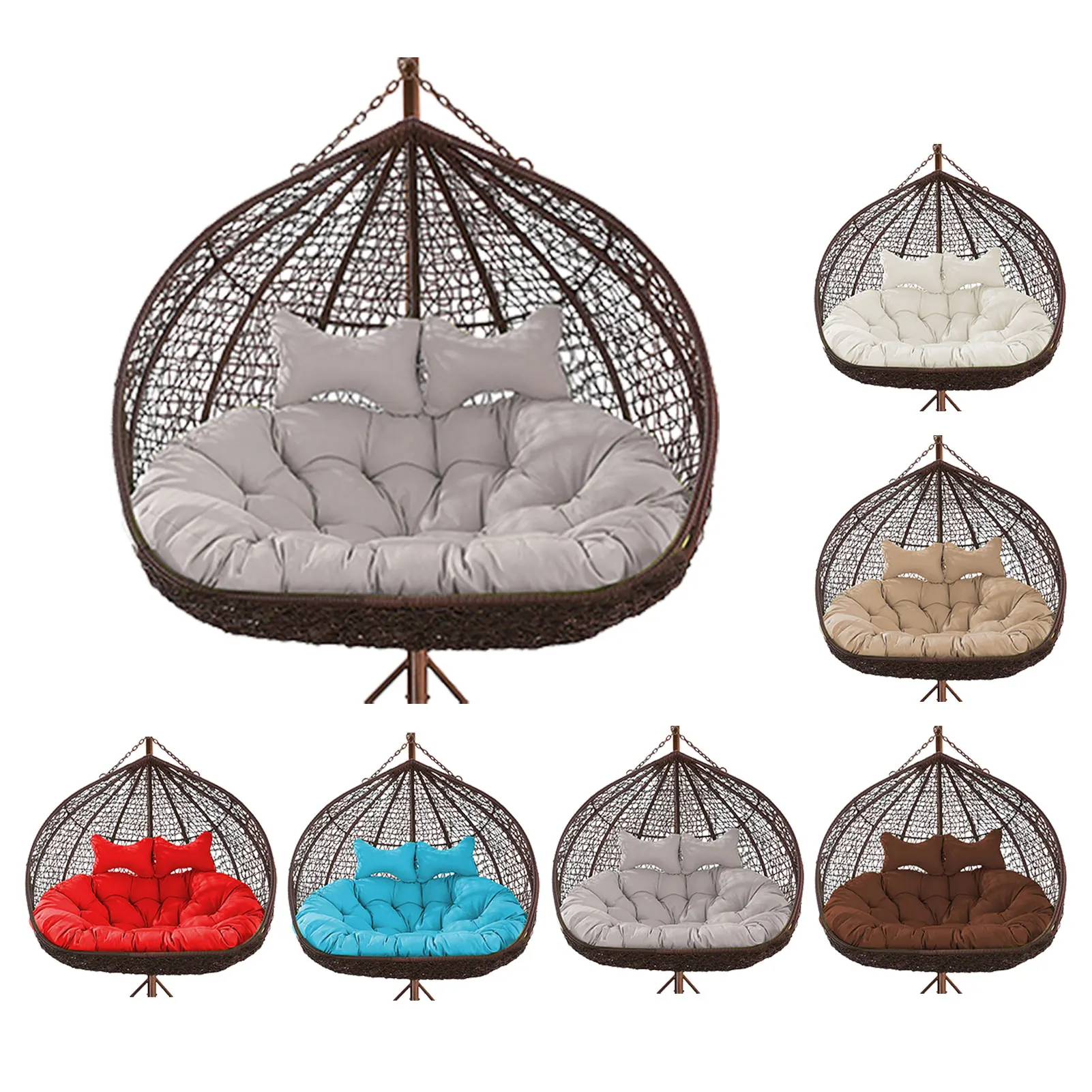 Swing Chair Cushion Hammock Chair Cushion Furniture Decoration Hammock Chair Cushion Thick Nest Back Pillow Soft Thicken Comfy
Swing Chair Cushion Hammock Chair Cushion Furniture Decoration Hammock Chair Cushion Thick Nest Back Pillow Soft Thicken Comfy