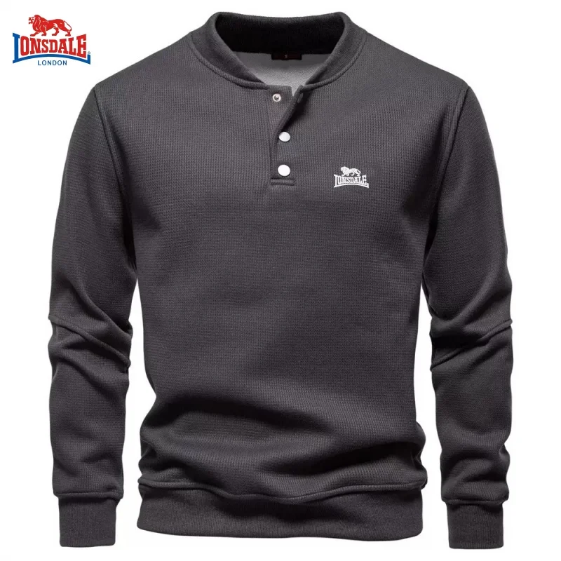 Autumn and winter men's high-quality long sleeved V-neck polo shirt, new trendy, fashionable, casual, warm and versatile top
Autumn and winter men's high-quality long sleeved V-neck polo shirt, new trendy, fashionable, casual, warm and versatile top