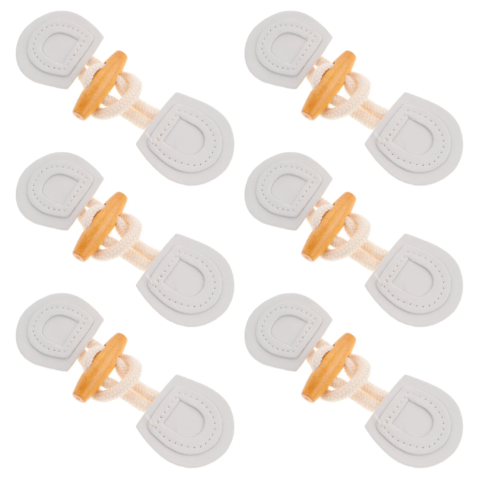 6 Pairs Horn Buckle Closures Quality Wood Simple Projects Sewing Knitting Clothing Coat Dress Belt Trench
6 Pairs Horn Buckle Closures Quality Wood Simple Projects Sewing Knitting Clothing Coat Dress Belt Trench