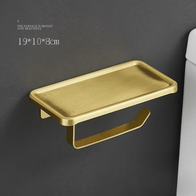Space Aluminum Gold Paper Towel Holder Tissue Box Bathroom Shelf Toilet Put Cell Phone Roll Paper Holder Toilet Tissue Box
Space Aluminum Gold Paper Towel Holder Tissue Box Bathroom Shelf Toilet Put Cell Phone Roll Paper Holder Toilet Tissue Box