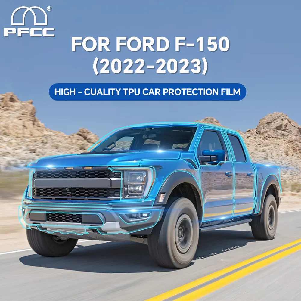 TPU Pre-cut Paint Protection Film for Ford F-150 2022 2023 PPF Car Body Bumper Door Roof Window Anti-Scratch Clear Sticker Kit
TPU Pre-cut Paint Protection Film for Ford F-150 2022 2023 PPF Car Body Bumper Door Roof Window Anti-Scratch Clear Sticker Kit