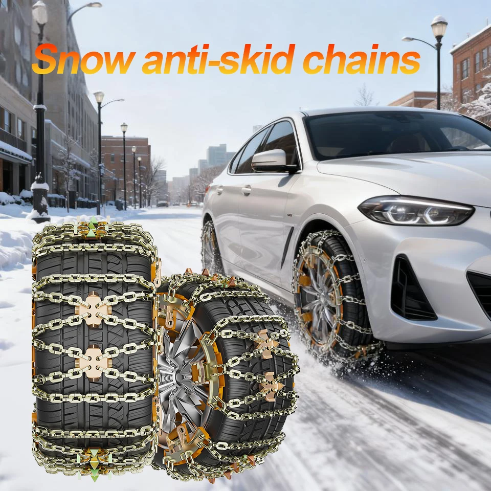 Iron Chain Size 165-215mm Anti-skid Chain Sedan Off-road Vehicle SUV Type Thickening Emergency Rescue Steel Chain Snow Chain
Iron Chain Size 165-215mm Anti-skid Chain Sedan Off-road Vehicle SUV Type Thickening Emergency Rescue Steel Chain Snow Chain