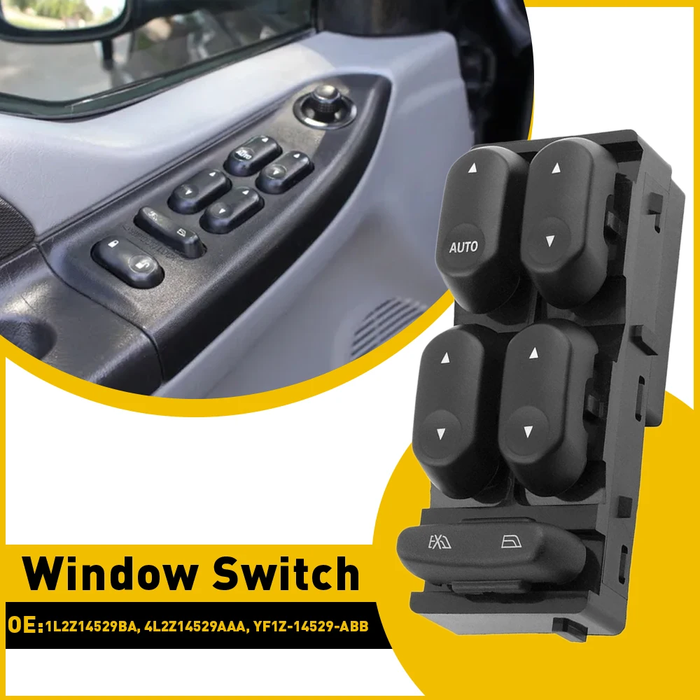 1Pcs Car Power Master Control Power Window Switch 5+6pin For Ford F250 F350 F450 F550 Super Duty Truck Explorer Mercury Marauder
1Pcs Car Power Master Control Power Window Switch 5+6pin For Ford F250 F350 F450 F550 Super Duty Truck Explorer Mercury Marauder