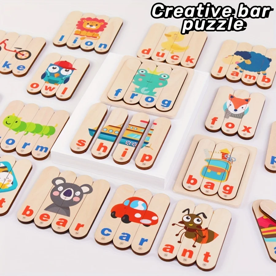 192 шт. пазлы для правописания для детей, деревянные двухсторонние головоломки с буквами, головоломки, игрушки для детей дошкольного возраста, игрушка Монтессори
192 шт. пазлы для правописания для детей, деревянные двухсторонние головоломки с буквами, головоломки, игрушки для детей дошкольного возраста, игрушка Монтессори