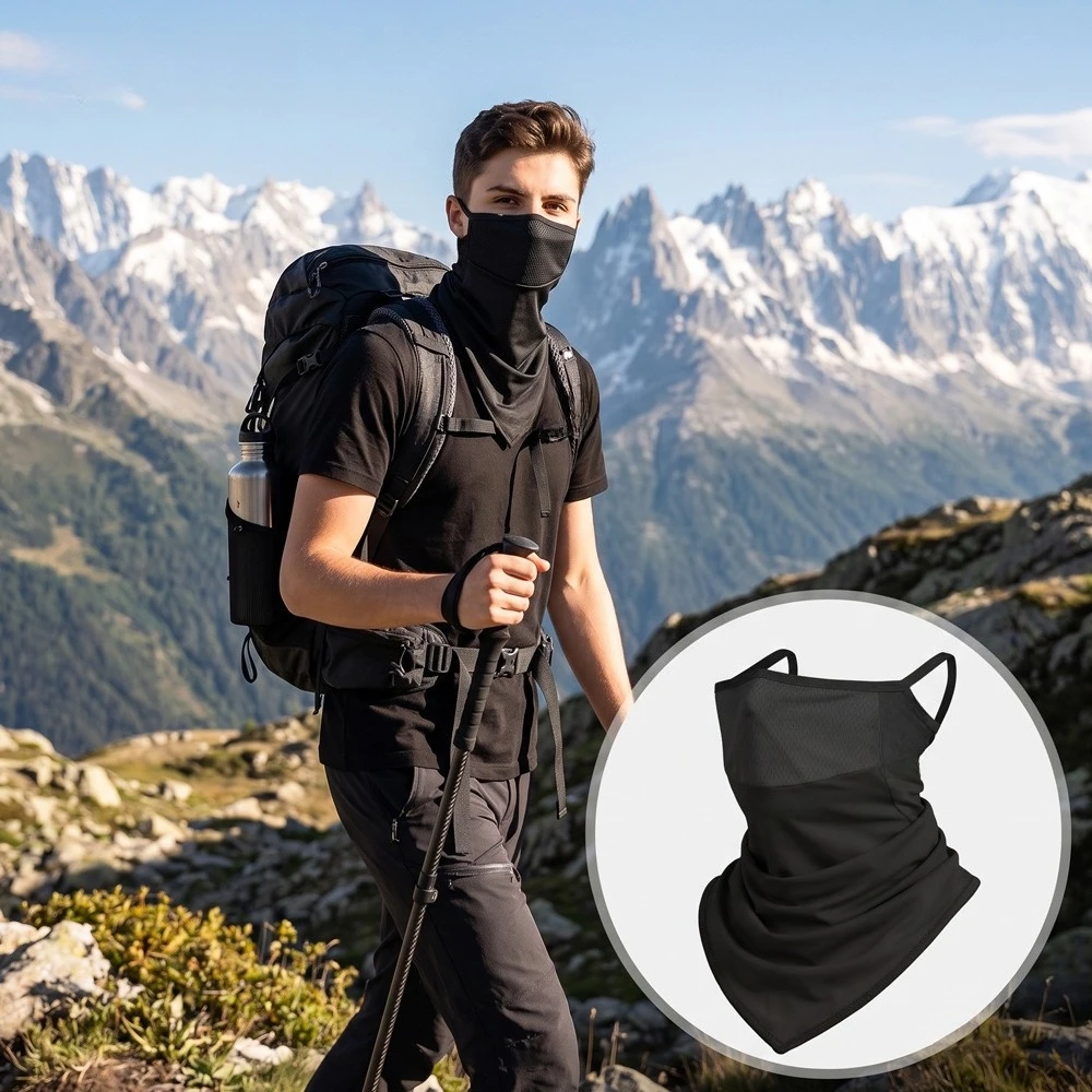Ce Silk Full Face UV Protection Mask Breathable Summer Sun Shield for Men Women Motorcycle Cycling Mountaineering Outdoor
Ce Silk Full Face UV Protection Mask Breathable Summer Sun Shield for Men Women Motorcycle Cycling Mountaineering Outdoor