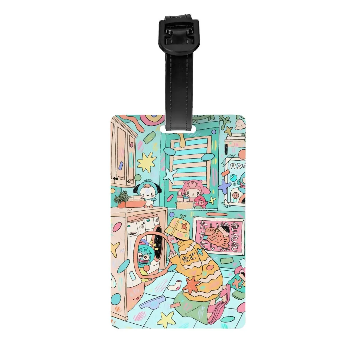 Изготовленная на заказ бирка для багажа с героями мультфильмов Ханъдон, чемодан, конфиденциальная обложка, идентификационная этикетка
Изготовленная на заказ бирка для багажа с героями мультфильмов Ханъдон, чемодан, конфиденциальная обложка, идентификационная этикетка