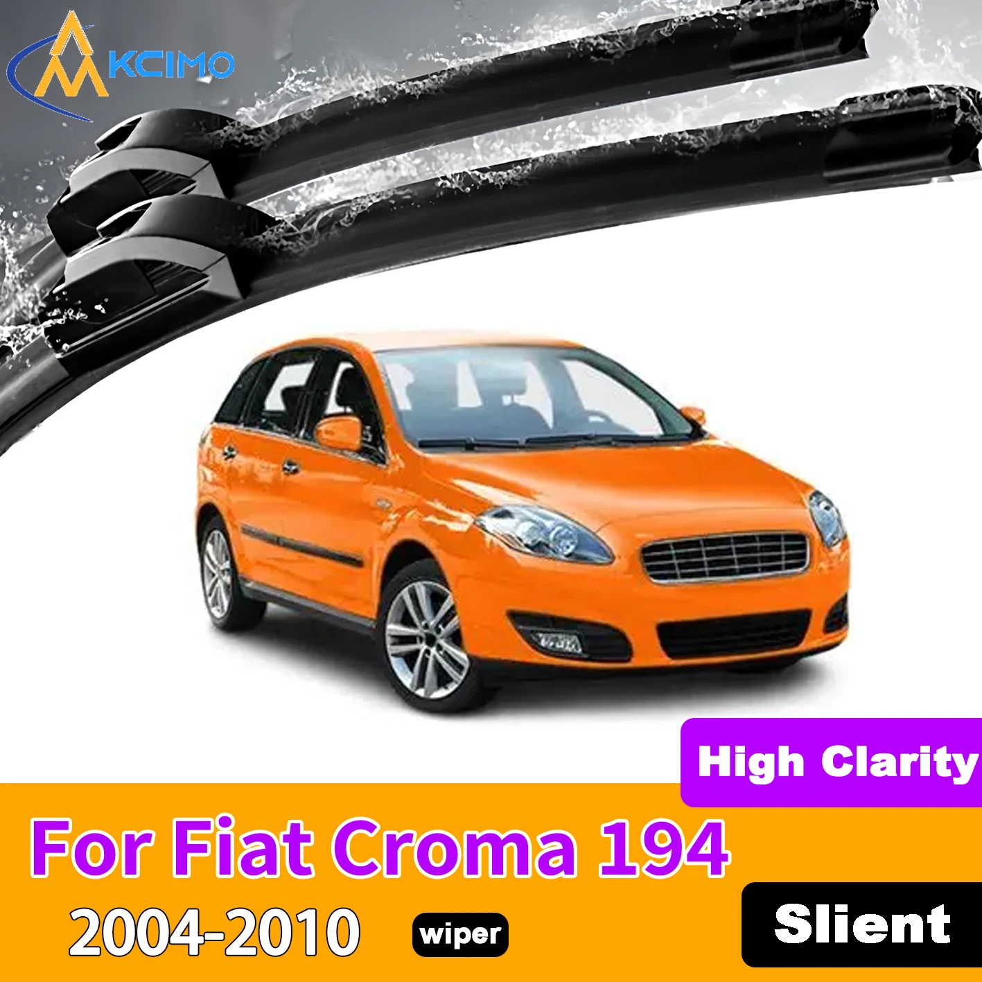 KCIMO 2PCS Front Windshield Wiper Blades For Fiat Croma 194 2004-2010 Rubber Full Coverage Wiping Silent Wiper Blades
KCIMO 2PCS Front Windshield Wiper Blades For Fiat Croma 194 2004-2010 Rubber Full Coverage Wiping Silent Wiper Blades