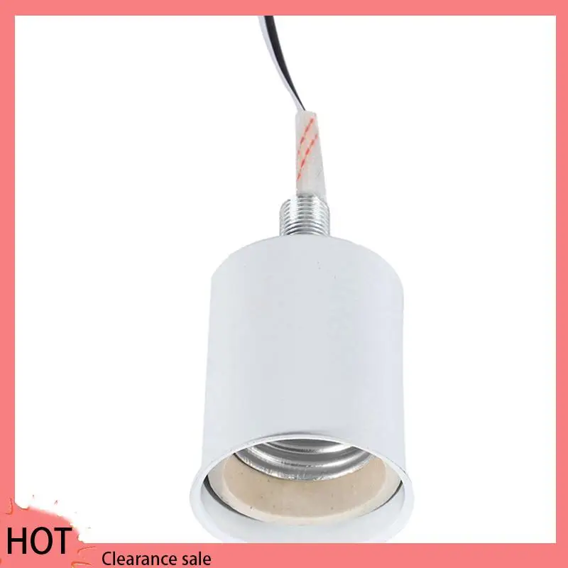 A88Z 6X E27 Screw Base Round LED Light Bulb Lamp Socket Holder Adapter Metal Lamp Holder With Wire White
A88Z 6X E27 Screw Base Round LED Light Bulb Lamp Socket Holder Adapter Metal Lamp Holder With Wire White