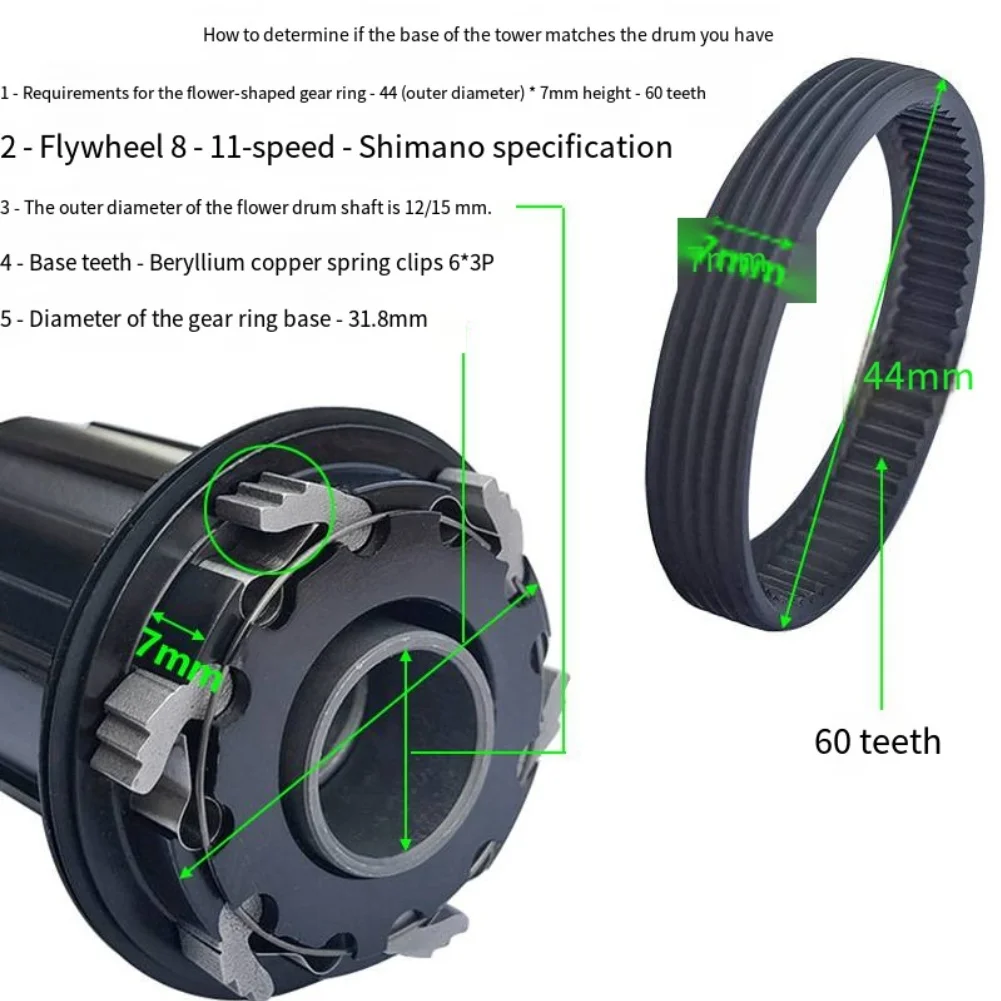 Aluminum Freehub Body for HG 8-Speed Through 12-Speed Cassette Mounting Featuring 120H Engagement 12mm Thru Axle
Aluminum Freehub Body for HG 8-Speed Through 12-Speed Cassette Mounting Featuring 120H Engagement 12mm Thru Axle