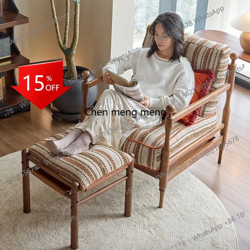 E153 French vintage single sofa balcony lounge chair living room single lazy chair
E153 French vintage single sofa balcony lounge chair living room single lazy chair
