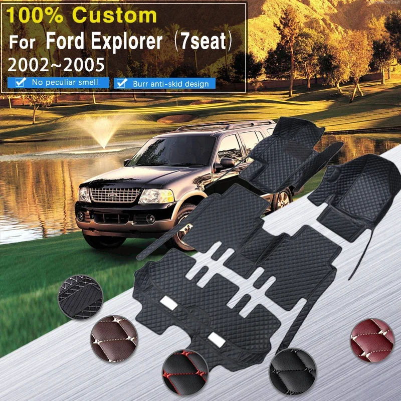 Качественные коврики для Ford Explorer U152 2002 2003 2004 2005 7 местных ковров водонепроницаемые кожаные автомобильные коврики автомобильные аксессуары для интерьера
Качественные коврики для Ford Explorer U152 2002 2003 2004 2005 7 местных ковров водонепроницаемые кожаные автомобильные коврики автомобильные аксессуары для интерьера