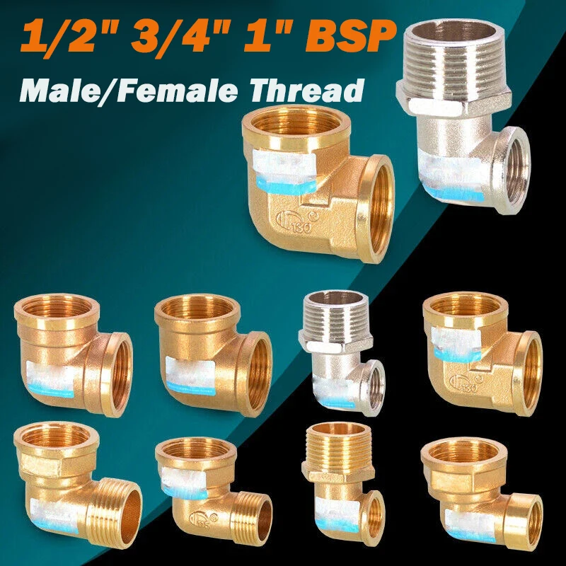 Латунный фитинг для труб 1/2 дюйма 3/4 дюйма 1 дюйм BSP переходник с наружной/внутренней резьбой 90 ° Коленчатые фитинги с градусом, соединитель адаптера для газовой трубы
Латунный фитинг для труб 1/2 дюйма 3/4 дюйма 1 дюйм BSP переходник с наружной/внутренней резьбой 90 ° Коленчатые фитинги с градусом, соединитель адаптера для газовой трубы