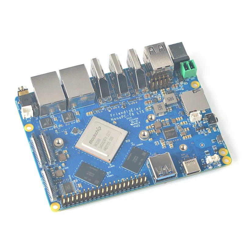 For Nanopc-T6 LTS & Combo 4G+32G EMMC Dual 2.5G Rockchip RK3588 2.5Gbps LAN,Openwrt Supports 4K Input 8K For Android 12-TCES
For Nanopc-T6 LTS & Combo 4G+32G EMMC Dual 2.5G Rockchip RK3588 2.5Gbps LAN,Openwrt Supports 4K Input 8K For Android 12-TCES