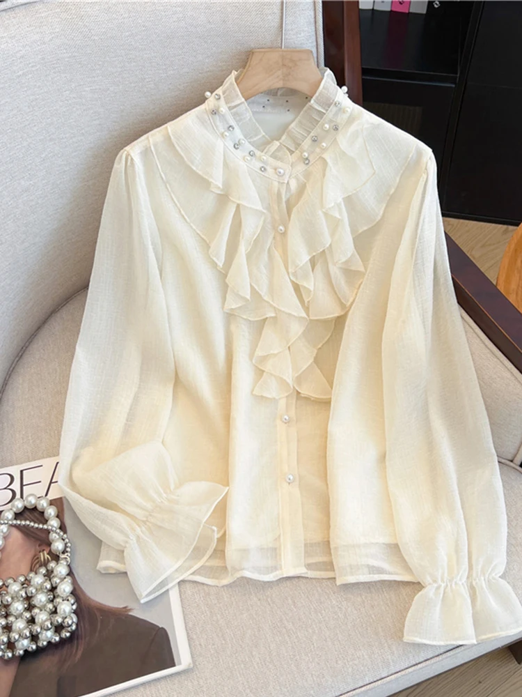 High Quality White Shirt Women Tops Mujer Vintage Korean 2025 Spring New 2000s Oversize Harajuku Arrival Elegant Blouse Tops
High Quality White Shirt Women Tops Mujer Vintage Korean 2025 Spring New 2000s Oversize Harajuku Arrival Elegant Blouse Tops