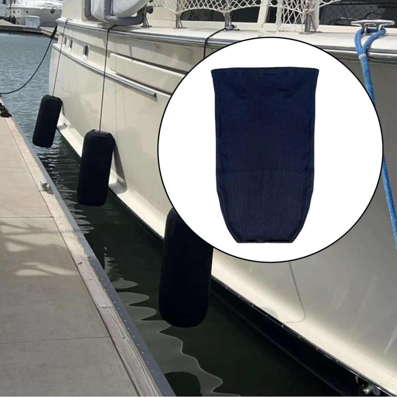 Boat Fender Cover Sleeve Tear Resistant Holder Marine Cover Protection for
Boat Fender Cover Sleeve Tear Resistant Holder Marine Cover Protection for