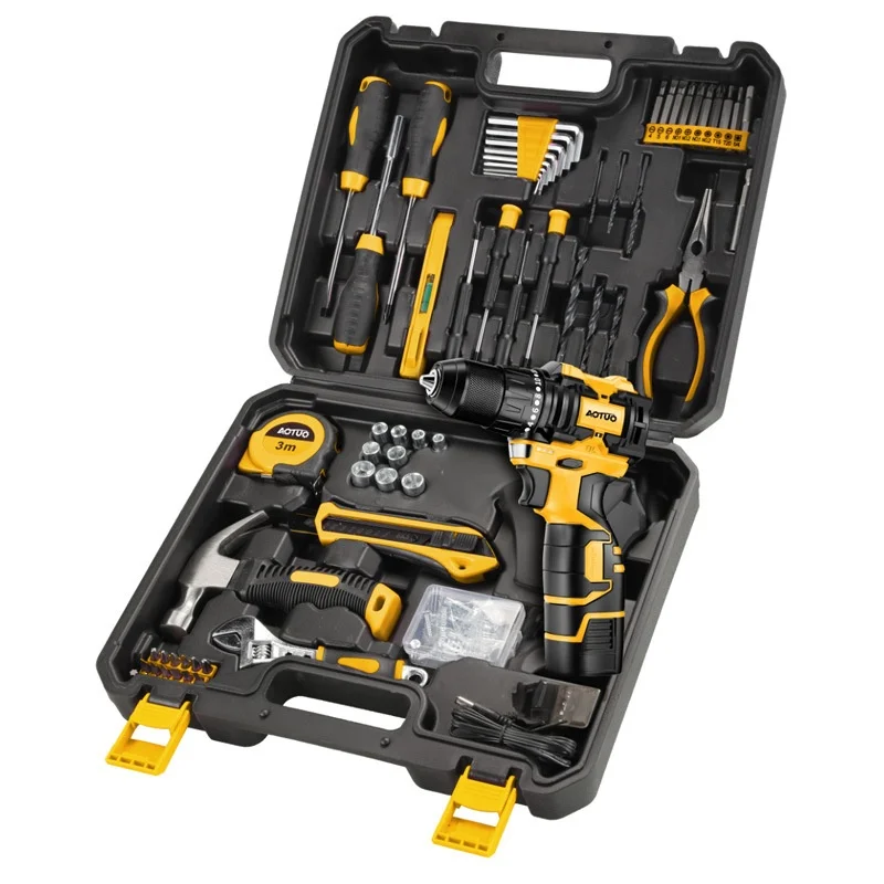 New Cross-Border Brushless Cordless Drill Dual-Speed Lithium Battery Multifunctional Electric Screwdriver DIY Reversible Power
New Cross-Border Brushless Cordless Drill Dual-Speed Lithium Battery Multifunctional Electric Screwdriver DIY Reversible Power