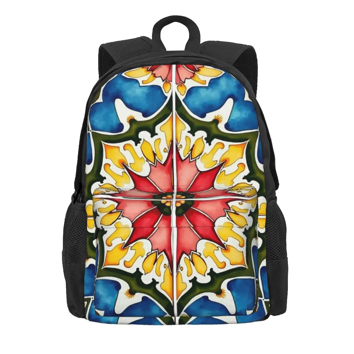 Mediterranean,colorful,vibrant,mosaic Tiles Art 1 Backpack Daypack Large Capacity BookBag School Bag Shoulder Bags for Men Women
Mediterranean,colorful,vibrant,mosaic Tiles Art 1 Backpack Daypack Large Capacity BookBag School Bag Shoulder Bags for Men Women